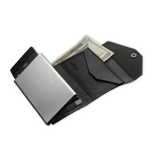 PORTER Portafoglio Pop-Up Slim di Pularys Nomad Black